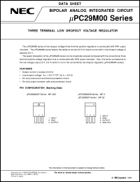 UPC29M05HB datasheet: Low saturation three-terminal positive output voltage stabilization power supply UPC29M05HB