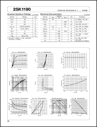 2SK1190 datasheet: MOS FET 2SK1190