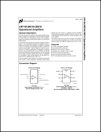 LM318H datasheet: Operational Amplifier LM318H