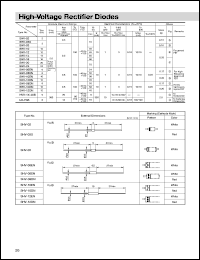 SHV-08DN datasheet: High-Voltage Rectifier Diode For FBT SHV-08DN