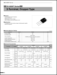SI-3052P datasheet: Linear Regulator IC SI-3052P