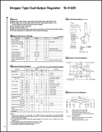 SI-3102S datasheet: Linear Regulator IC SI-3102S