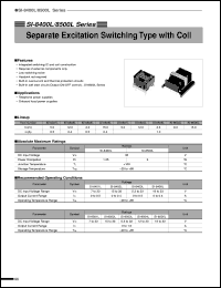 SI-8502L datasheet: Switching Regulator IC with Coil SI-8502L