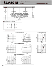 SLA5018 datasheet: MOS FET Array For Motor Drive SLA5018