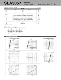 SLA5057 datasheet: MOS FET Array For Sink Drive SLA5057