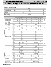 SLA7044M datasheet: 2-Phase Unnipolar Stepper Motor Driver SLA7044M