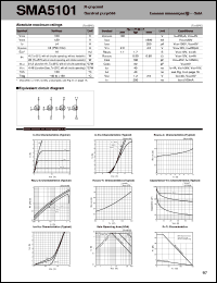 SMA5101 datasheet: MOS FET Array For Sink Drive SMA5101