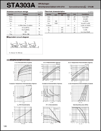 STA303A datasheet: Transistor Array For Sink Drive STA303A