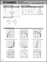 STA460C datasheet: Transistor Array For Sink Drive STA460C