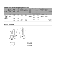 STR80145A datasheet: Voltage Doubler/Bridge Rectifier Automatic Switch IC STR80145A