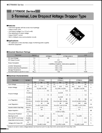 STR9015 datasheet: Linear Regulator IC STR9015