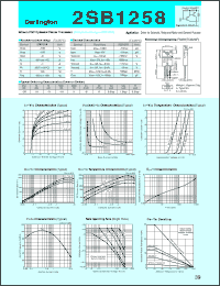 2SB1258 datasheet: Transistor For General Purpose 2SB1258