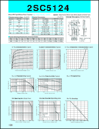 2SC5124 datasheet: Transistor For Switch Mode Power Supply 2SC5124