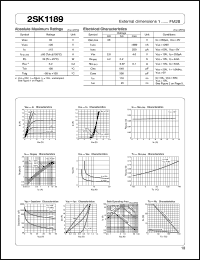 2SK1189 datasheet: MOS FET 2SK1189