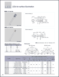 SEL2913K datasheet: 3f For Surface Illumination Orange LED Lamp SEL2913K