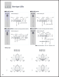 SEL4227C datasheet: Bow-Type Red LED Lamp SEL4227C