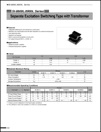 SI-8911L datasheet: Switching Regulator IC with Transformer SI-8911L