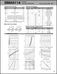 SMA5114 datasheet: MOS FET Array For Sink Drive SMA5114