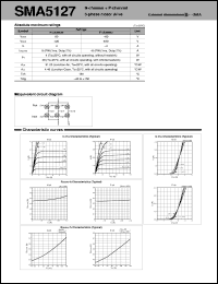 SMA5127 datasheet: MOS FET Array For Motor Drive SMA5127