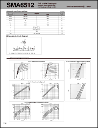 SMA6512 datasheet: Transistor Array For Motor Drive SMA6512