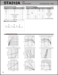 STA312A datasheet: Transistor Array For Sink Drive STA312A