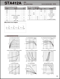 STA412A datasheet: Transistor Array For Sink Drive STA412A