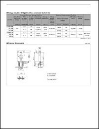 STR81145A datasheet: Voltage Doubler/Bridge Rectifier Automatic Switch IC STR81145A