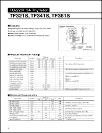 TF361S datasheet: Thyristor TF361S