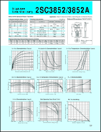 2SC3852A datasheet: Transistor For General Purpose 2SC3852A