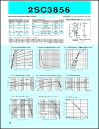 2SC3856 datasheet: Transistor For Power Amplifier 2SC3856