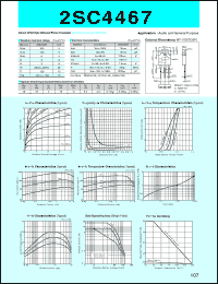 2SC4467 datasheet: Transistor For Power Amplifier 2SC4467