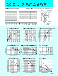 2SC4495 datasheet: Transistor For Power Amplifier 2SC4495