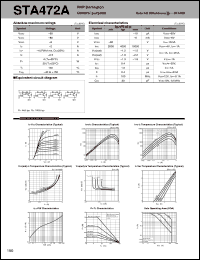 STA472A datasheet: Transistor Array For Source Drive STA472A