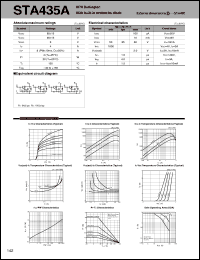 STA435A datasheet: Transistor Array For Sink Drive STA435A