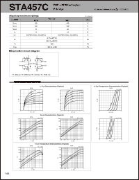 STA457C datasheet: Transistor Array For Motor Drive STA457C