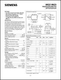 4N32 datasheet: Photodarlington optocoupler 4N32