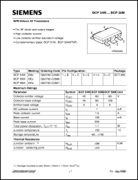 BCP54M datasheet: NPN silicon AF transistor BCP54M