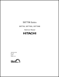 HD6417708F60 datasheet: 60MHz RISC CPU HD6417708F60