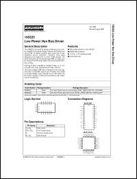 100323PC datasheet:  Low Power Hex Bus Driver 100323PC