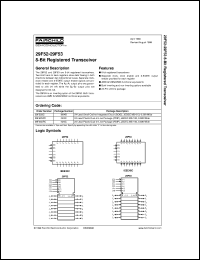 29F52SPC datasheet:  8-Bit Registered Transceiver 29F52SPC