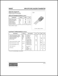 2N5550 datasheet:  NPN Epitaxial Silicon Transistor 2N5550