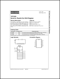 74F164ASCX datasheet:  Serial-In  Parallel-Out Shift Register 74F164ASCX