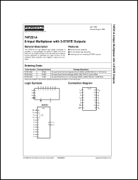 74F251APC datasheet:  8-Input Multiplexer with 3-STATE Outputs 74F251APC