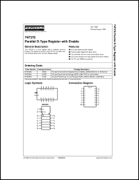 74F378SC datasheet:  Parallel D-Type Register with Enable 74F378SC
