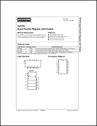 74F379PC datasheet:  Quad Parallel Register with Enable 74F379PC