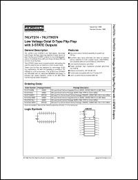 74LVT374SJ datasheet:  Low Voltage Octal D-Type Flip-Flop with 3-STATE Outputs 74LVT374SJ