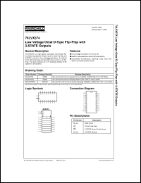 74LVX374SJX datasheet:  Low Voltage Octal D-Type Flip-Flop with 3-STATE Outputs 74LVX374SJX