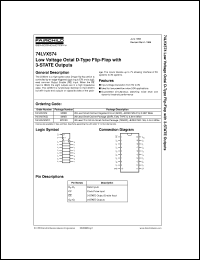 74LVX574MX datasheet:  Low Voltage Octal D-Type Flip-Flop with 3-STATE Outputs 74LVX574MX