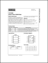 74VHC00MX datasheet:  Quad 2-Input NAND Gate 74VHC00MX