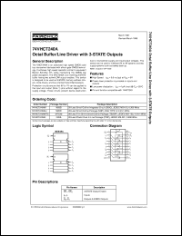 74VHCT240ASJX datasheet:  Octal Buffer/Line Driver with 3-STATE Outputs 74VHCT240ASJX